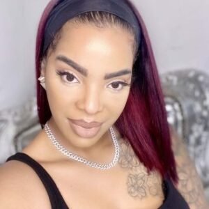 Bandana Wig Royal Blue