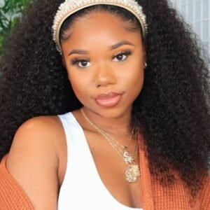 Bandana Wig Creamy Beige